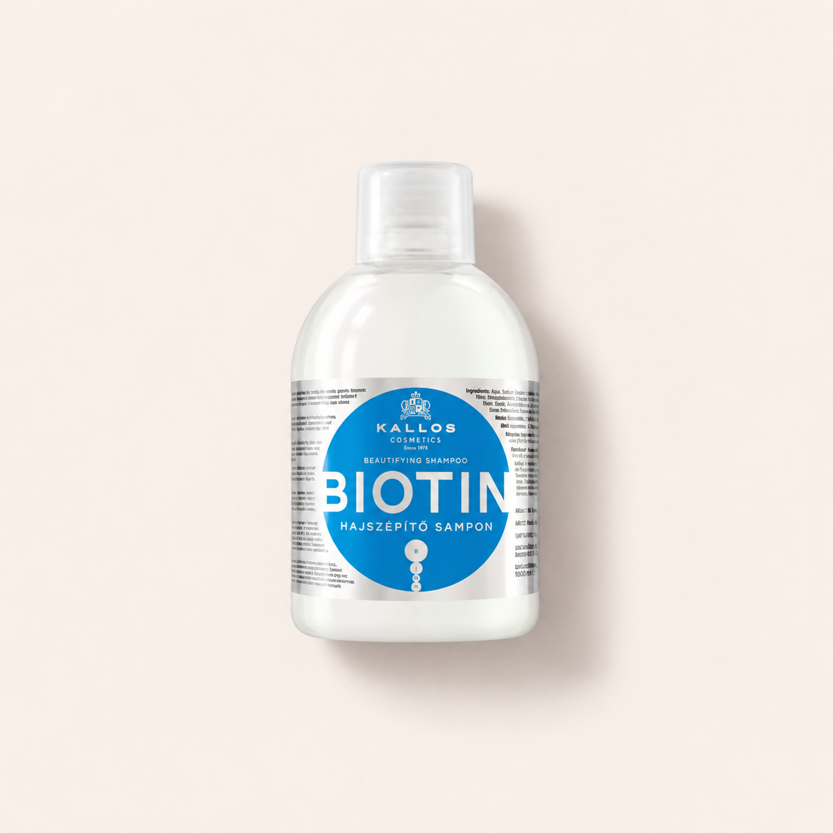 Kallos Cosmetics Biotin 1000 ml – šampon – MrRizz