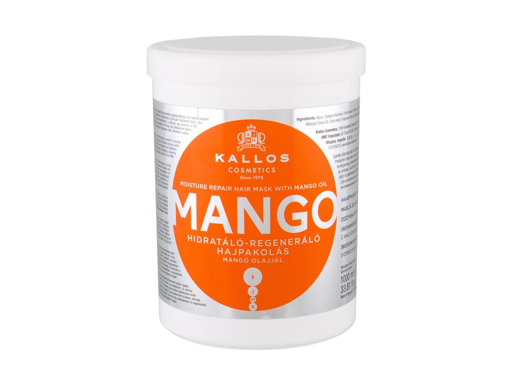 Kallos Cosmetics Mango 1000 ml - 1000ml - Maska na vlasy