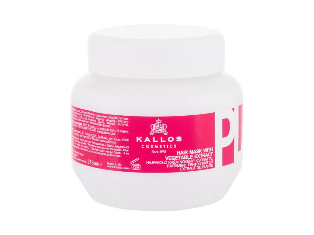 Kallos Cosmetics Placenta 275 ml - 275ml - Maska na vlasy
