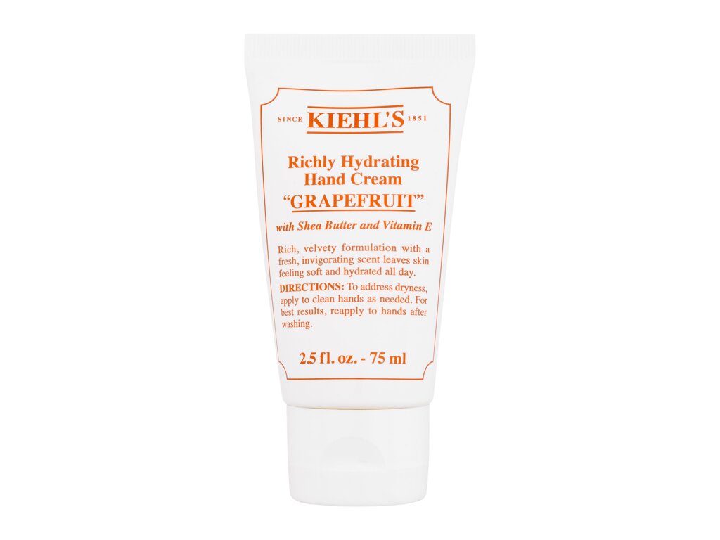 Kiehl´s Grapefruit Richly Hydrating Hand Cream 75 ml - 75ml - Krém na ruce
