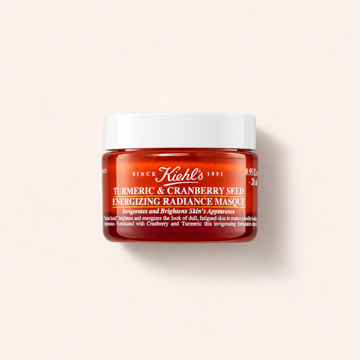 Kiehl´s Turmeric & Cranberry Seed Energizing Radiance Masque 28 ml – pleťová maska – MrRizz