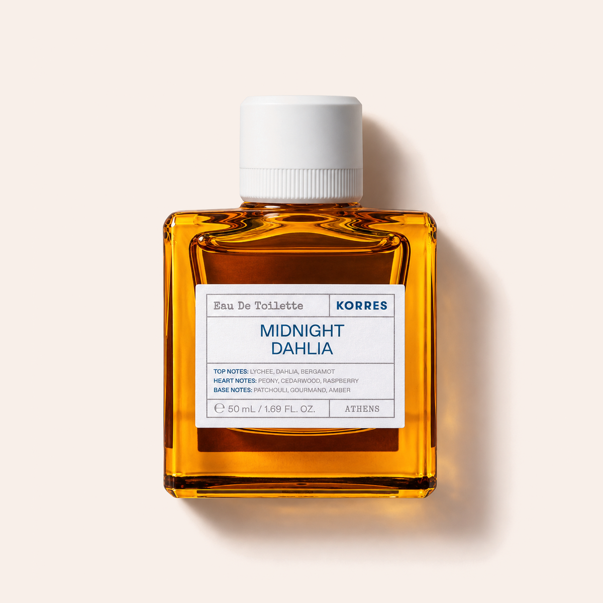 Flakon dámské toaletní vody Korres Midnight Dahlia EDT 50 ml – MrRizz