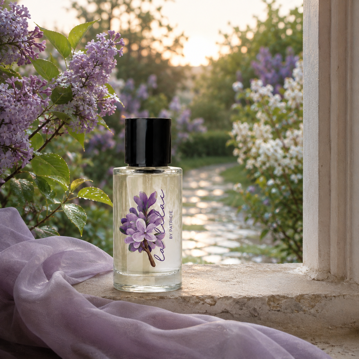 La Lilac by Patricie v jarní šeříkové zahradě za úsvitu – MrRizz