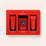 Lamborghini Sportivo dárková sada EDT 125 ml + sprchový gel 100 ml + balzám po holení 100 ml