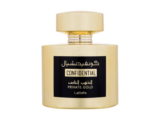 Lattafa Confidential Private Gold 100 ml - 100ml - Parfémovaná voda