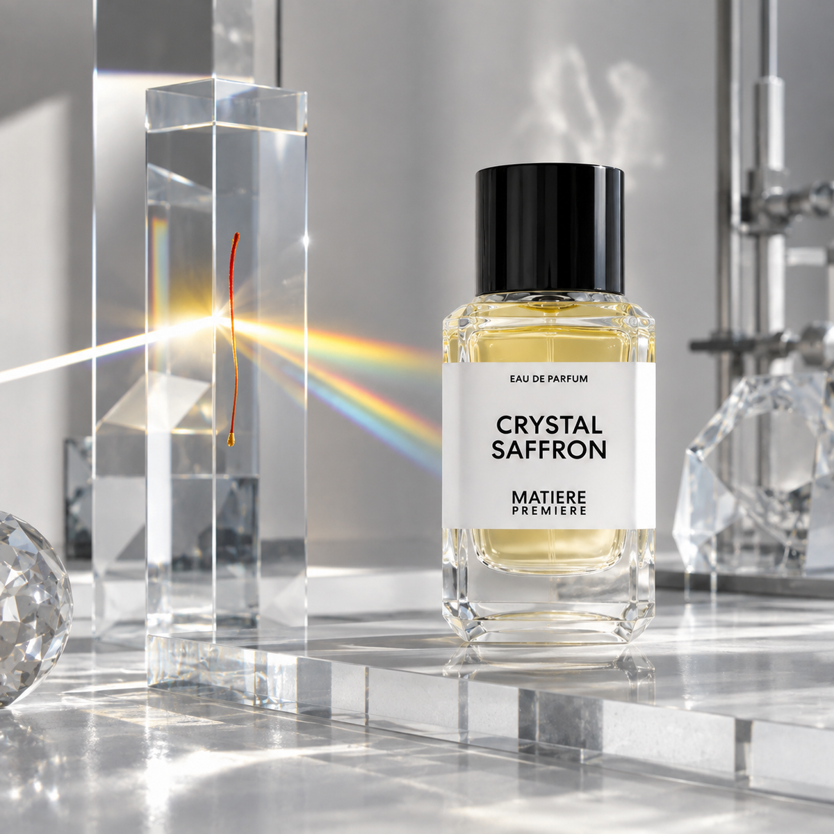 Matiere Premiere Crystal Saffron v optické laboratoři – MrRizz