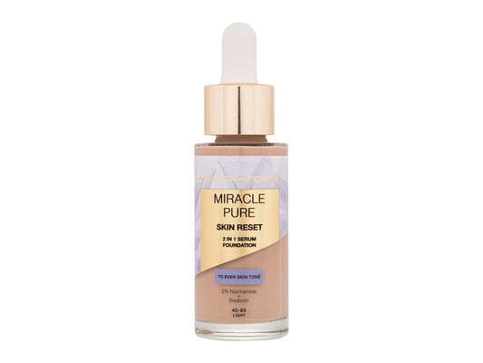 Max Factor Miracle Pure Skin Reset 2in1 Serum Foundation 30 ml - 30ml - Makeup