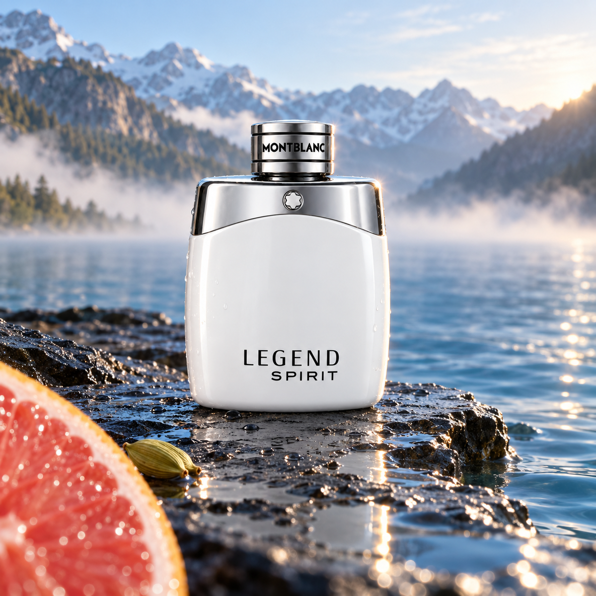 Montblanc Legend Spirit – doprovodná fotografie parfému v prostředí