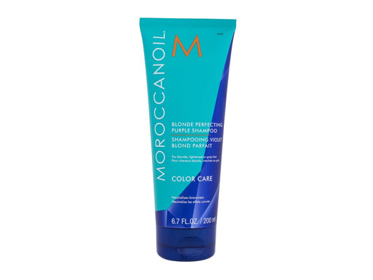 Moroccanoil Color Care Blonde Perfecting Purple Shampoo 200 ml - 200ml - Šampon