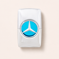 Mercedes-Benz Man Bright 100 ml – produktová fotografie na béžovém pozadí MrRizz