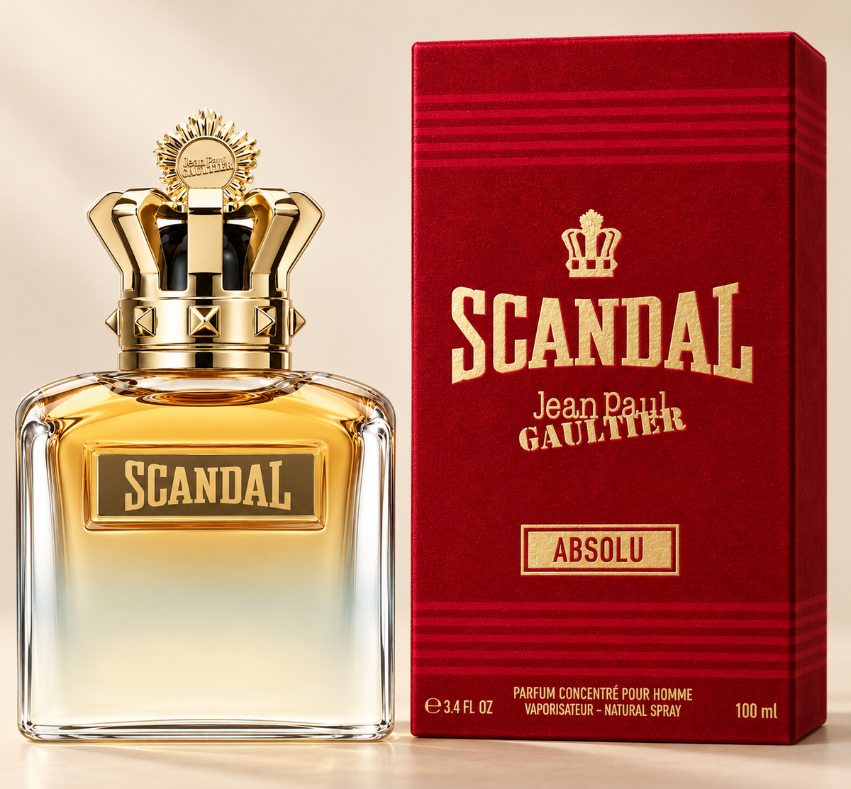 Jean Paul Gaultier Scandal Pour Homme Absolu Parfum 100 ml – doplňující snímek produktu