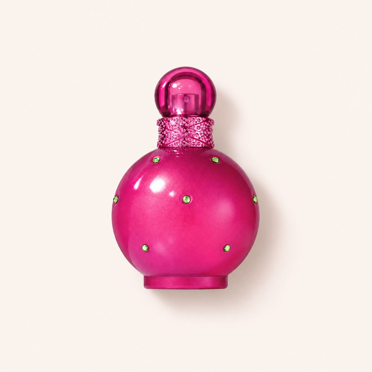 Britney Spears Fantasy EDP 100 ml na béžovém pozadí – MrRizz
