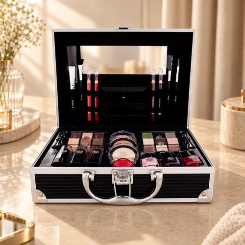 2K All About Beauty Train Case Black 60,2 ml – produkt v prostředí