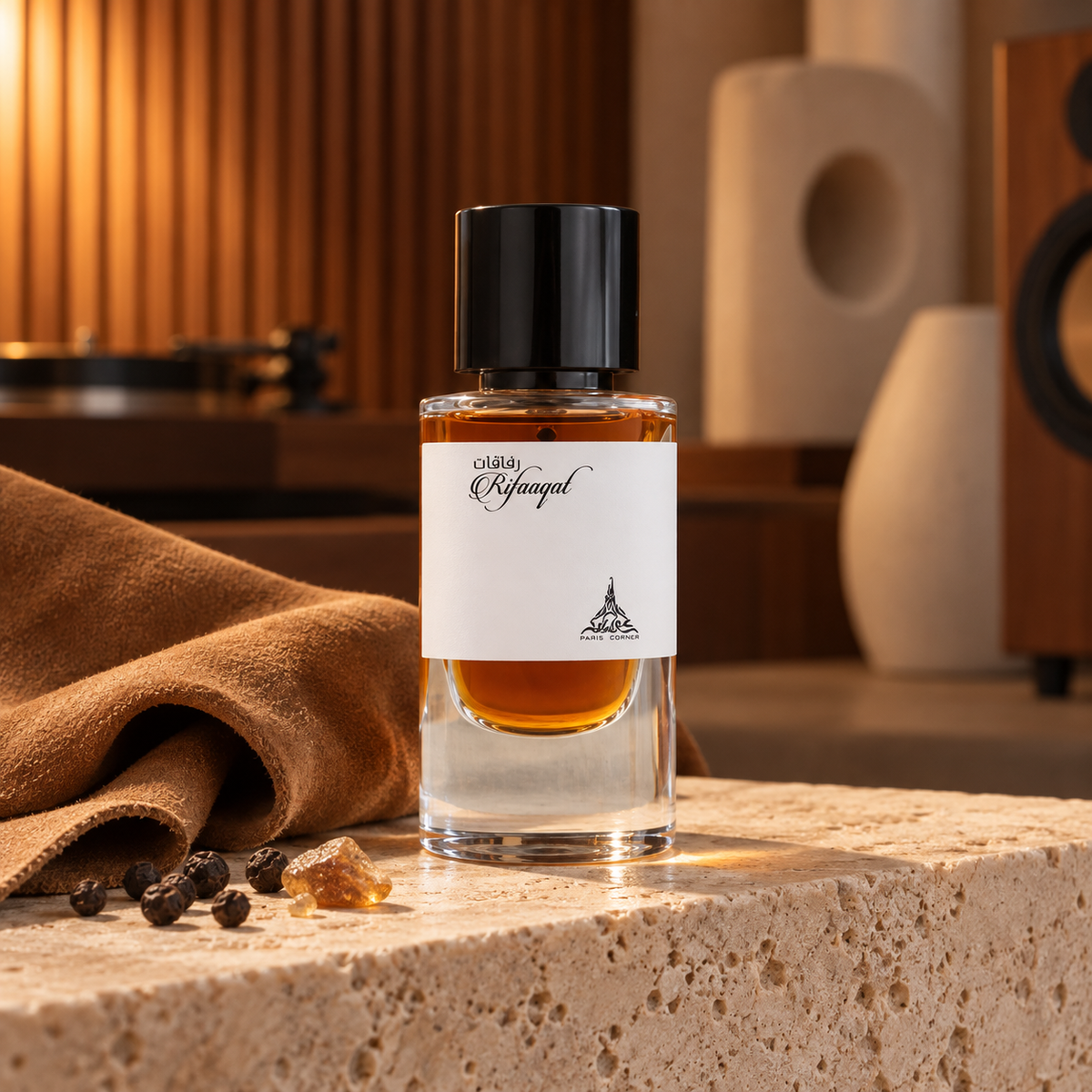 Paris Corner Rifaaqat EDP 85 ml – produkt v prostředí