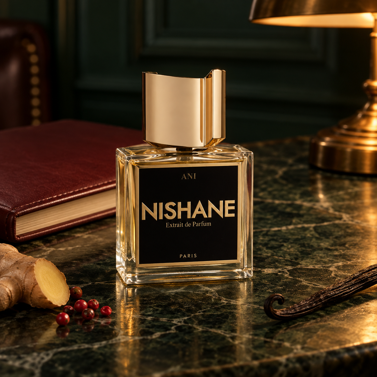 Nishane Ani Extrait 50 ml – produkt v prostředí