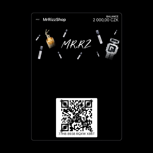 MrRizz Darková Karta - Darková karta