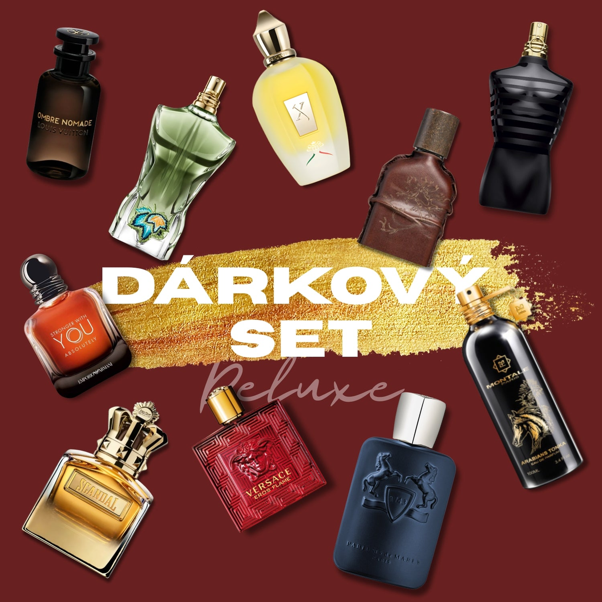 Dárkový set pánský Deluxe – sada vzorků parfémů – MrRizz