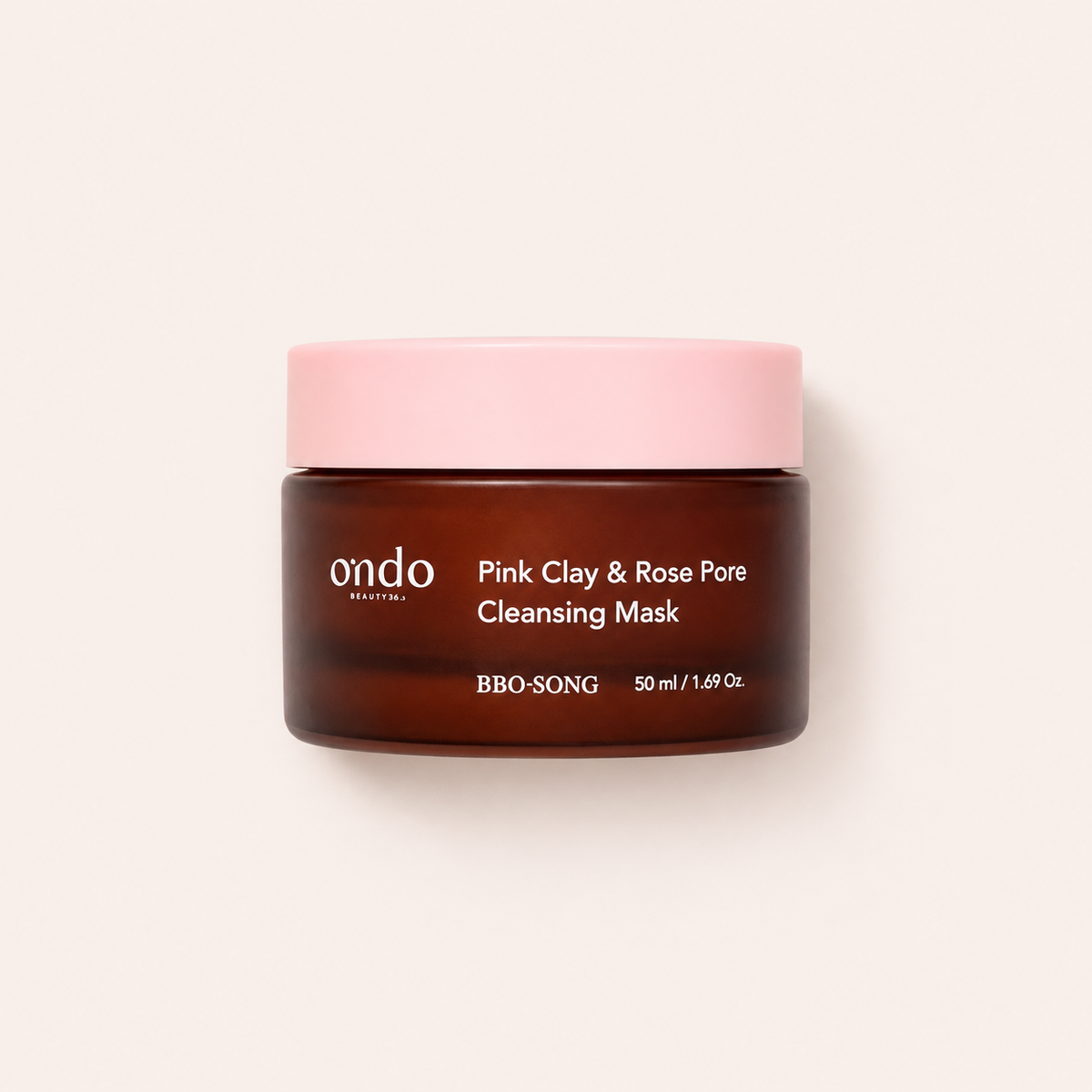 Ondo Beauty36.5 BBO-SONG Pink Clay & Rose Pore Cleansing Mask50ml – MrRizz
