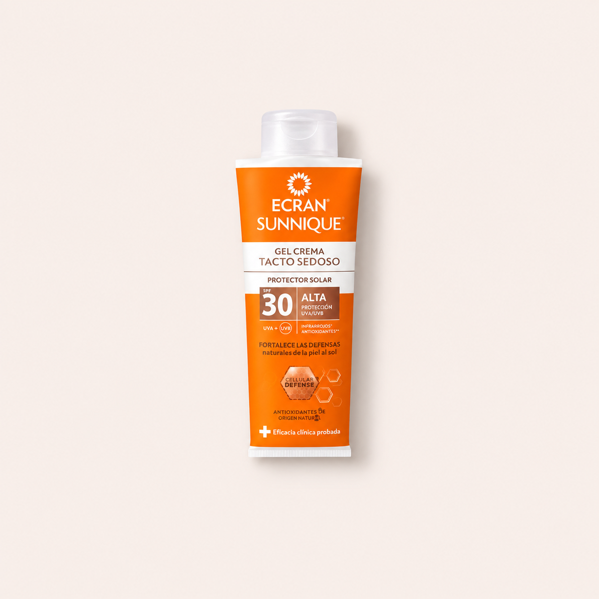 Ecran Sunnique Gel Crema Tacto Sedoso SPF30 250 ml – produktová fotografie
