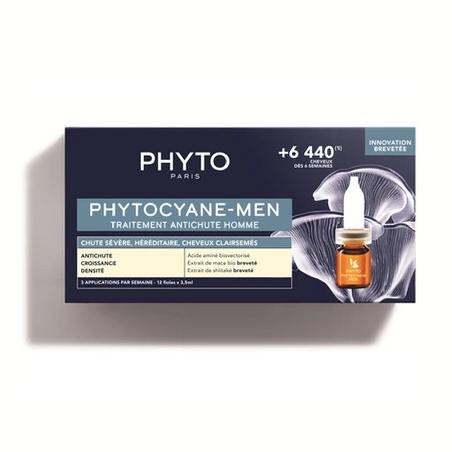 Phyto Phytocyane-Men kúra proti vypadávání vlasů 12×3,5 ml – MrRizz