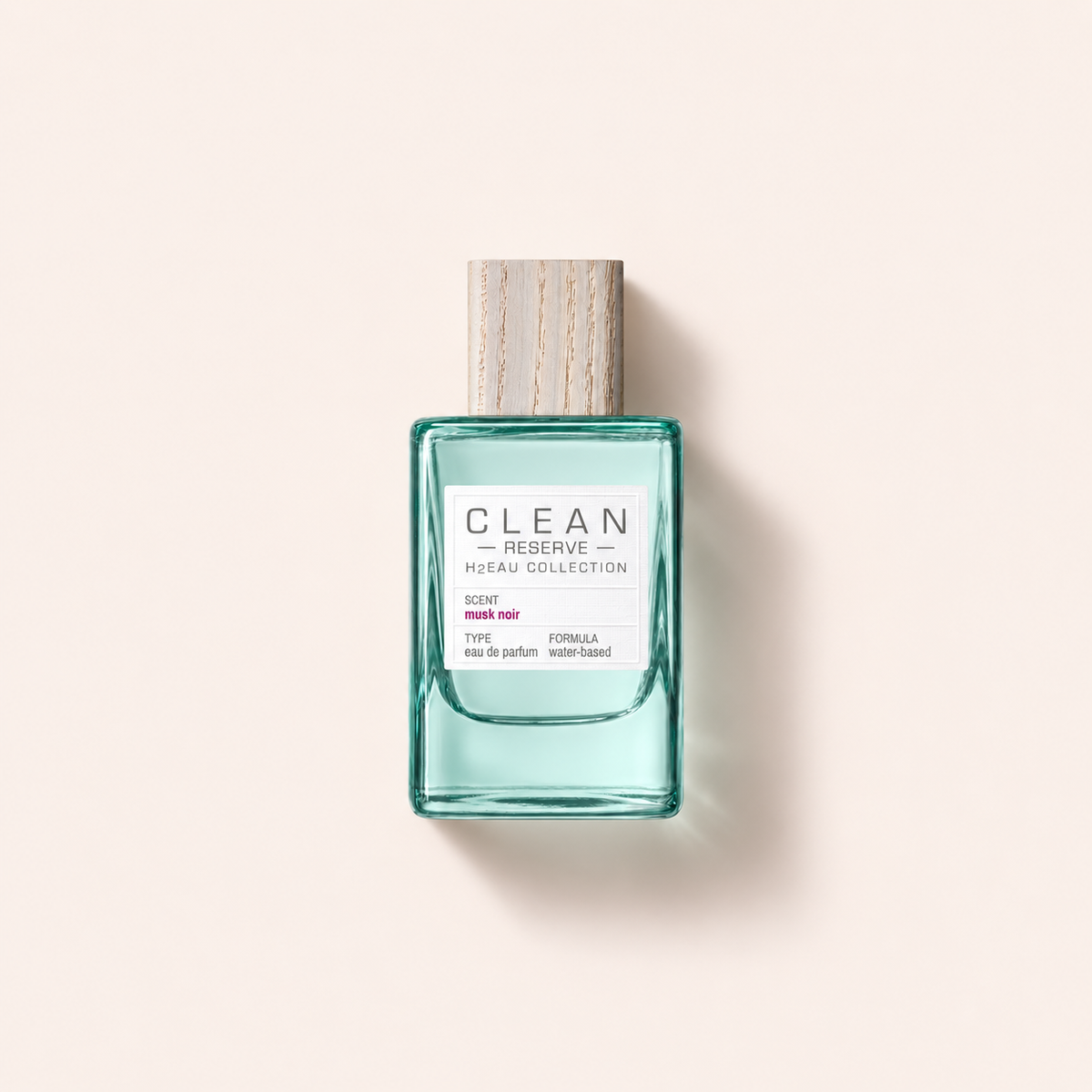 Clean Reserve H2Eau Musk Noir EDP 100 ml na béžovém pozadí – MrRizz