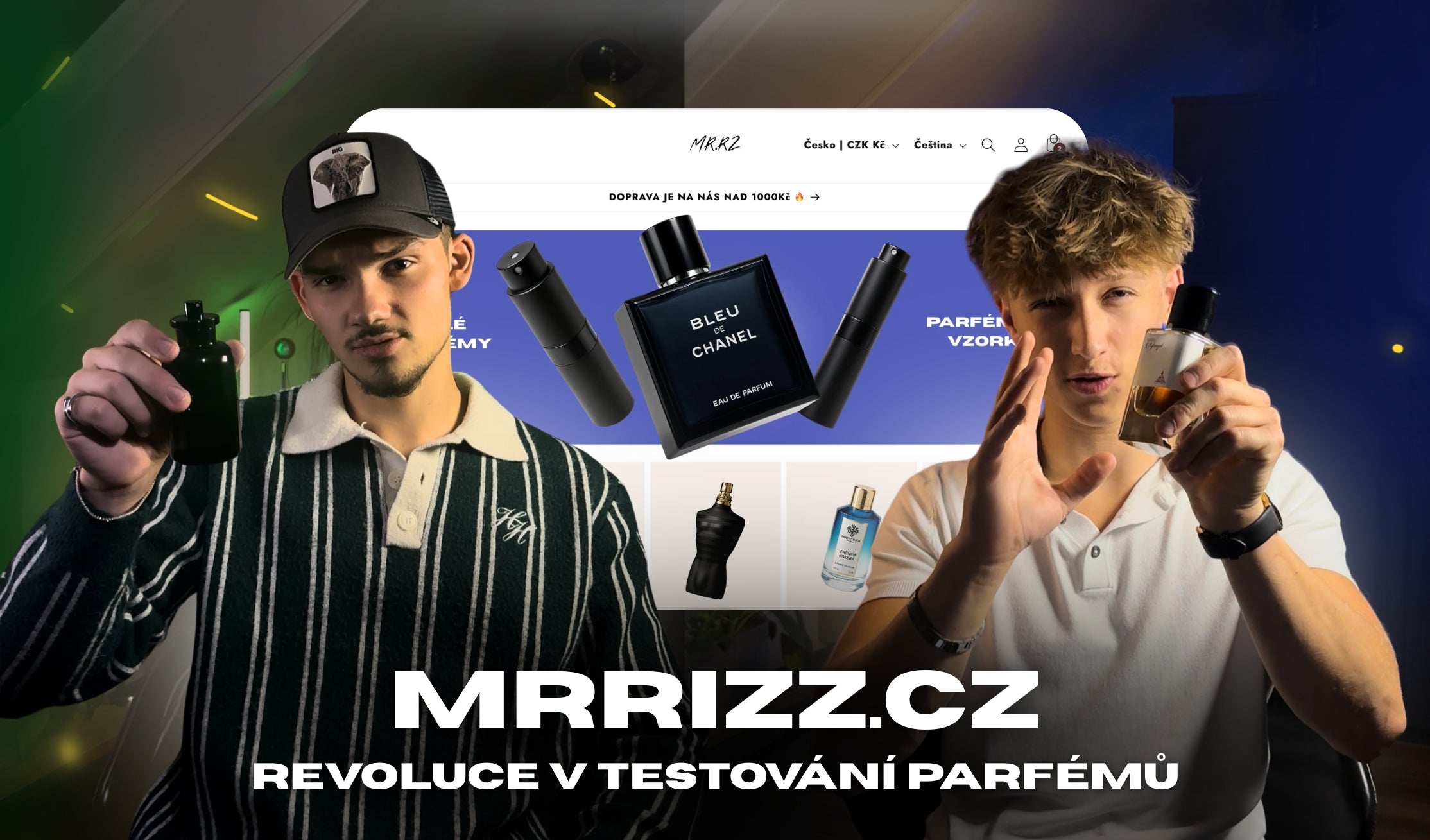 Mu Rizz MrRizz - Parfémy a vzorky parfémů pro každou příležitost!