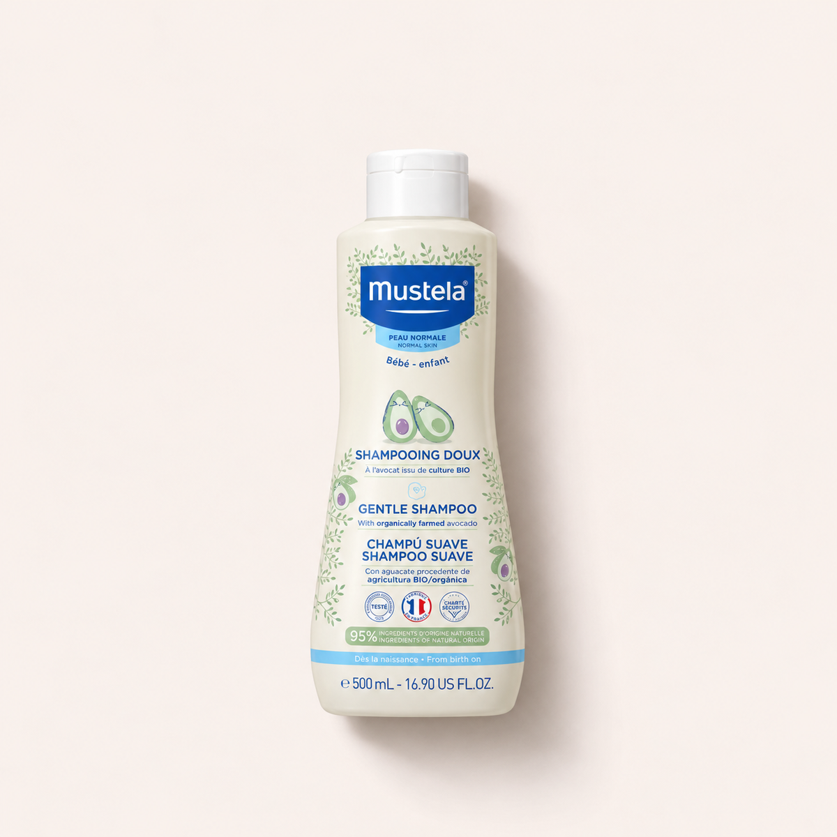 Mustela Bébé Gentle Shampoo 500 ml – šampon – MrRizz