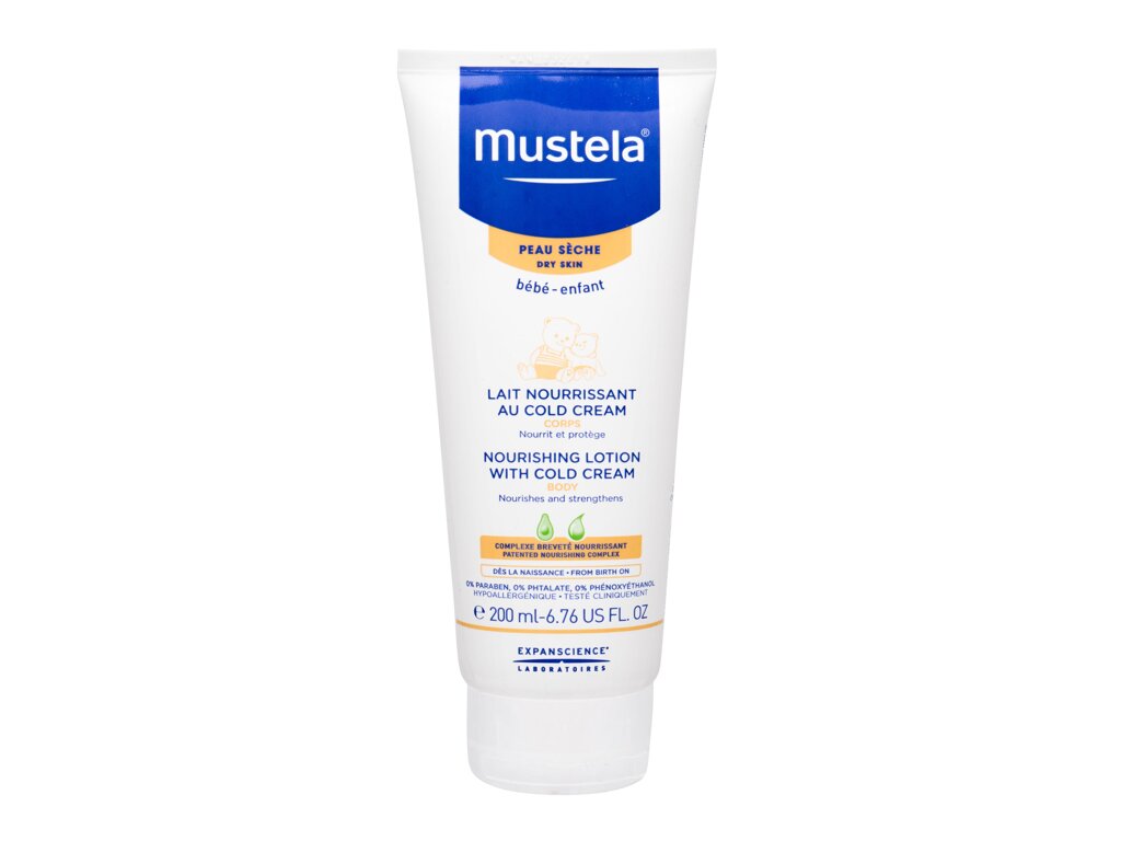 Mustela Bébé Nourishing Lotion With Cold Cream 200 ml - 200ml - Tělové mléko
