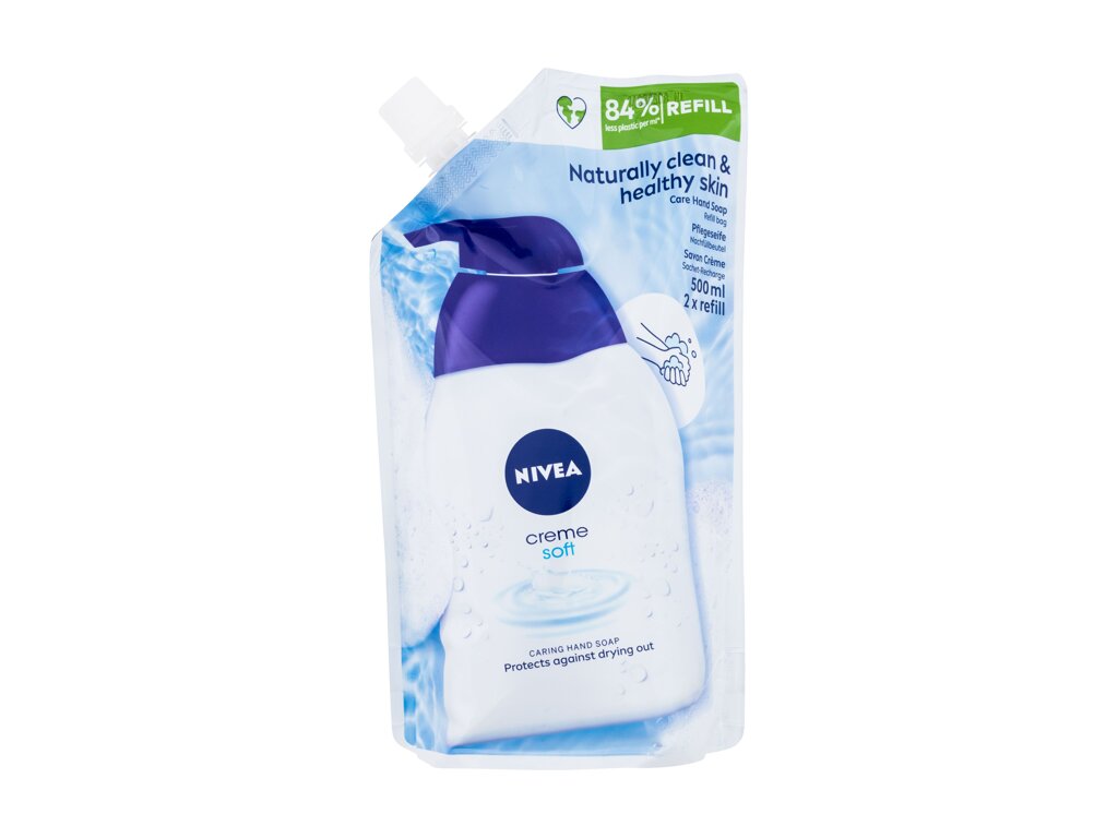 Nivea Creme Soft Care Soap Refill 500 ml - 500ml - Tekuté mýdlo