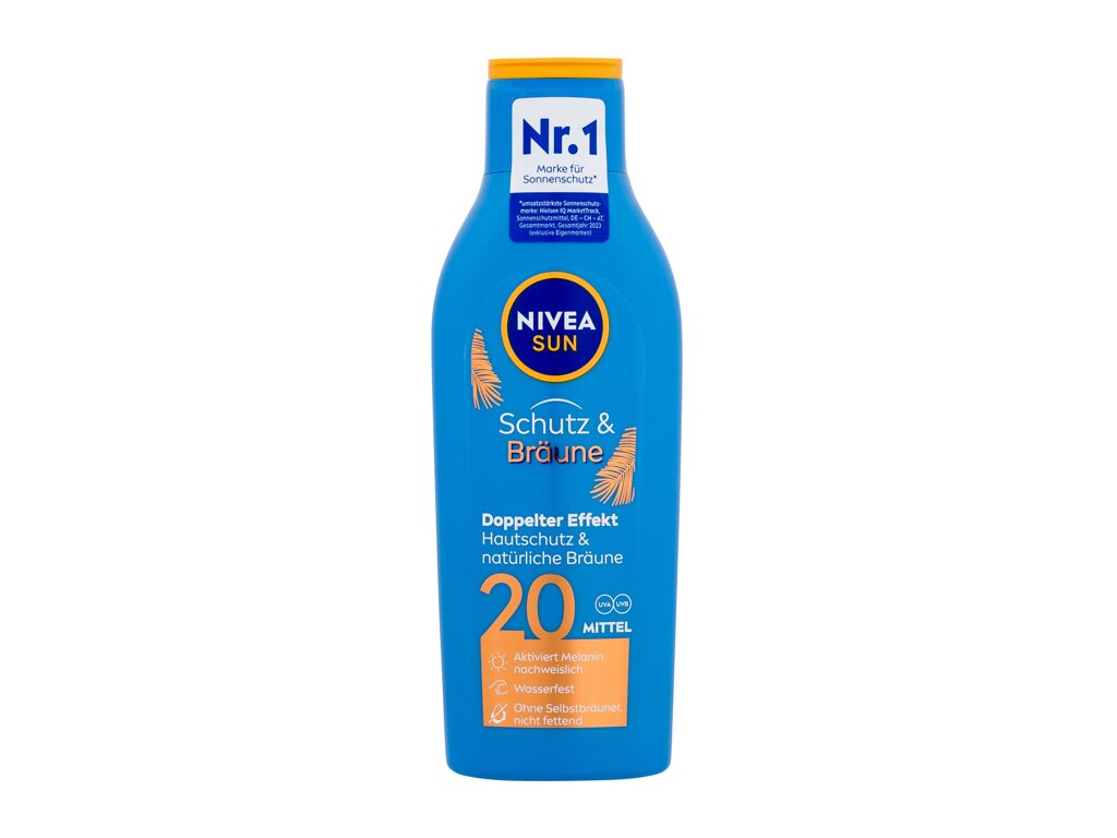 Nivea Sun Protect & Bronze Lotion 200 ml - 200ml - Opalovací přípravek na tělo