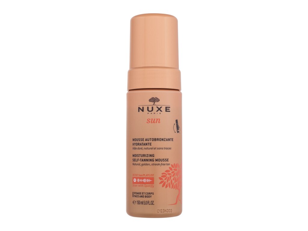 NUXE Sun Moisturizing Self-Tanning Mousse 150 ml - 150ml - Samoopalovací přípravek
