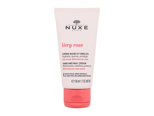 NUXE Very Rose Hand And Nail Cream 50 ml - 50ml - Krém na ruce