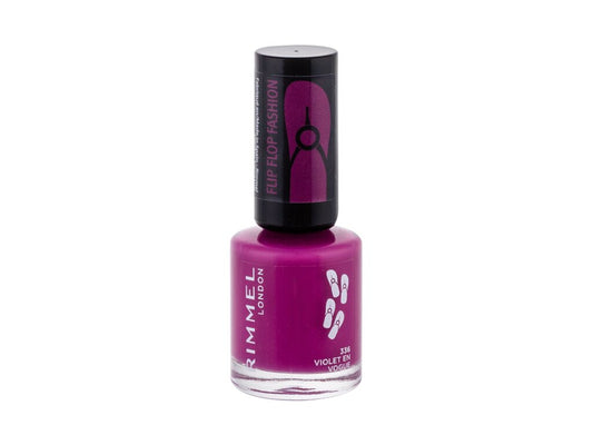 Rimmel London 60 Seconds Flip Flop 8 ml - 8ml - Lak na nehty