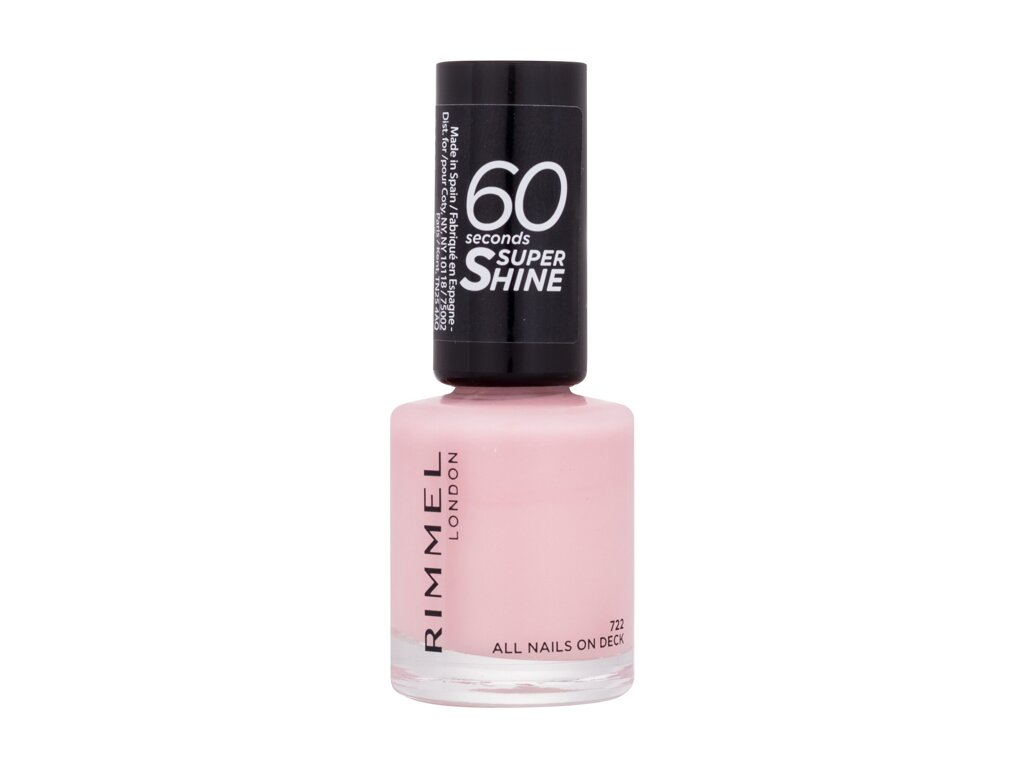 Rimmel London 60 Seconds Super Shine 8 ml - 8ml - Lak na nehty