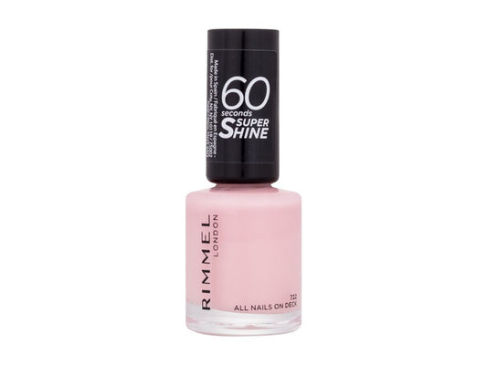 Rimmel London 60 Seconds Super Shine 8 ml - 8ml - Lak na nehty