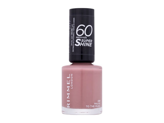 Rimmel London 60 Seconds Super Shine 8 ml - 8ml - Lak na nehty