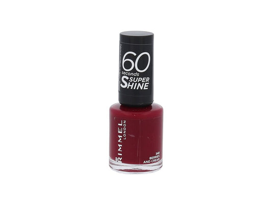 Rimmel London 60 Seconds Super Shine 8 ml - 8ml - Lak na nehty