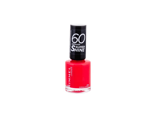 Rimmel London 60 Seconds Super Shine 8 ml - 8ml - Lak na nehty
