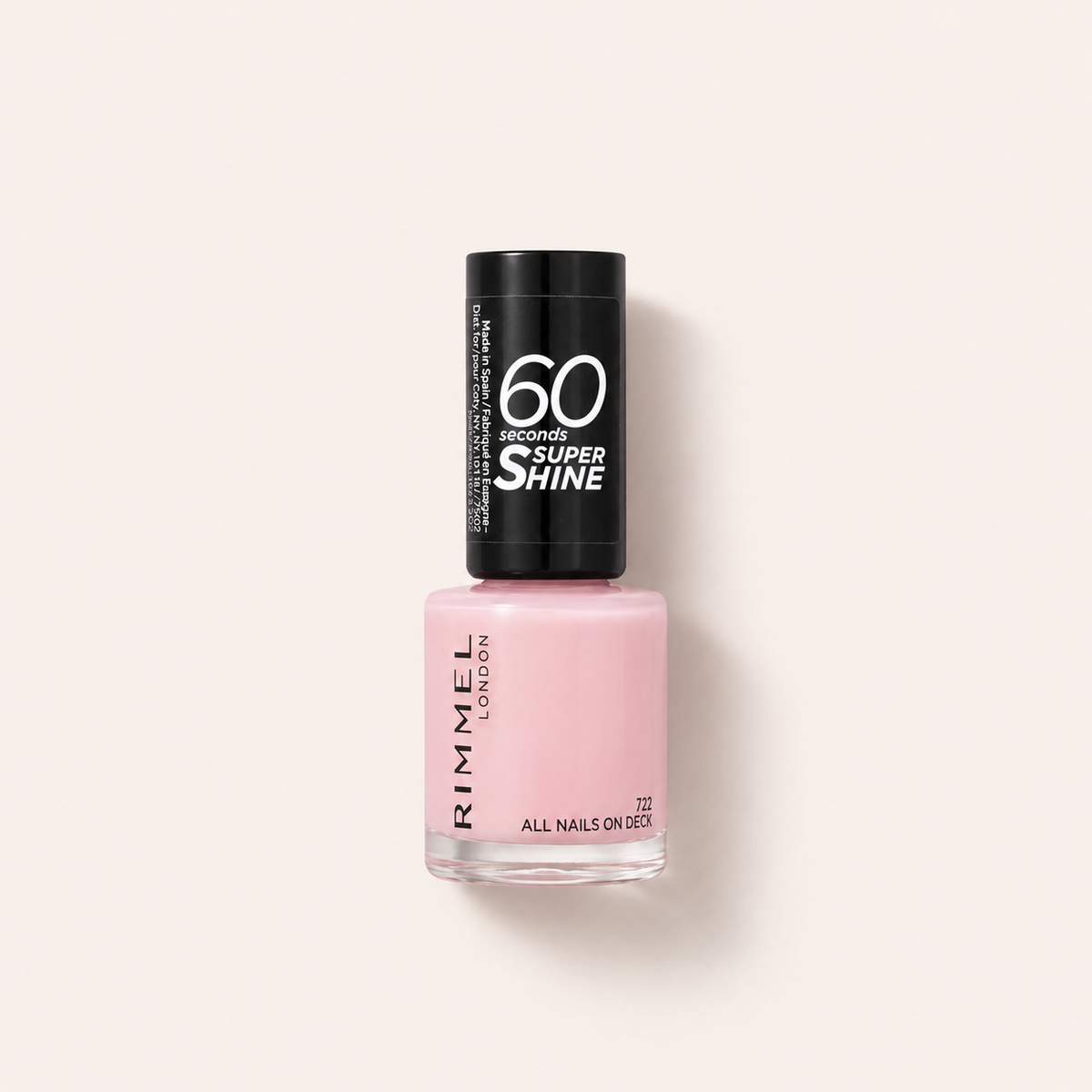 Rimmel London 60 Seconds Super Shine 8 ml – lak na nehty – MrRizz