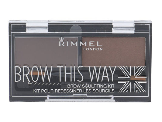 Rimmel London Brow This Way 2,4 ml - 2,4ml - Set a paletka na obočí