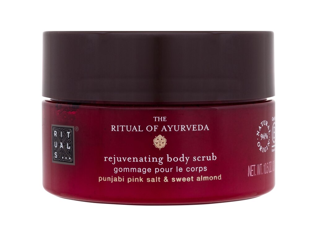 Strawberry Rizz Ritual Green Rituals The Ritual Of Ayurveda Rejuvenating Body Scrub 300 ml โ MrRizz