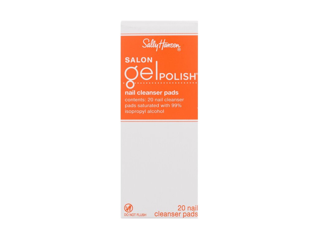 Sally Hansen Salon Gel Polish Nail Cleanser Pads 1 ml - 1ml - Odlakovač nehtů
