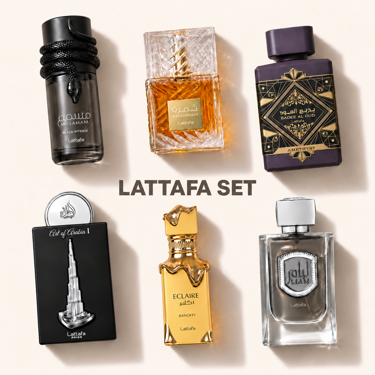 Lattafa – unisex set vzorků parfémů – MrRizz