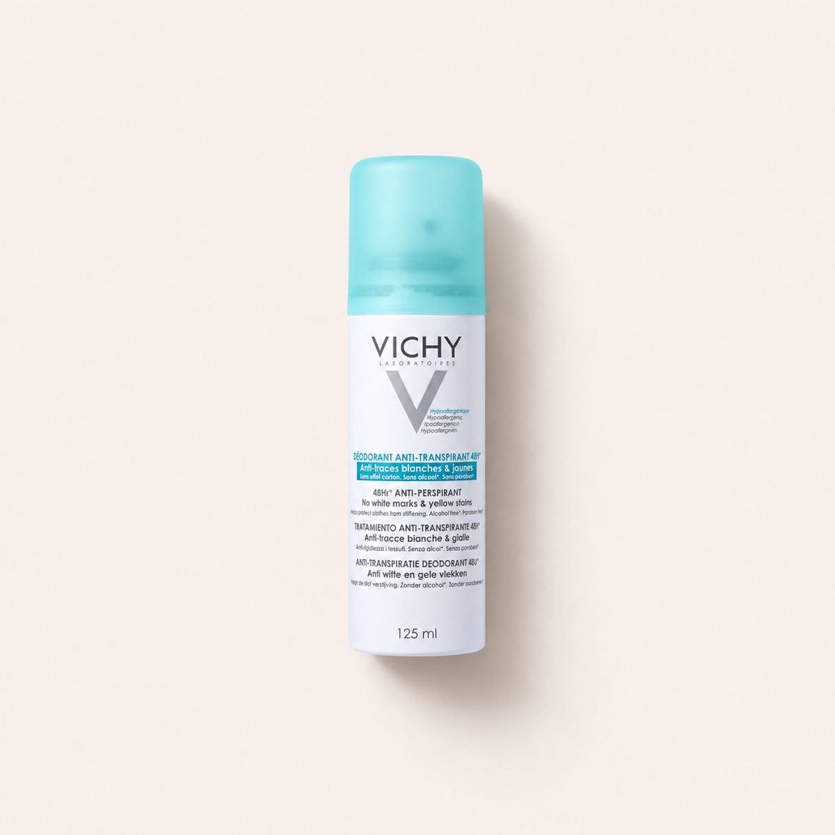 Vichy Deodorant No White Marks & Yellow Stains 125 ml – antiperspirant – MrRizz