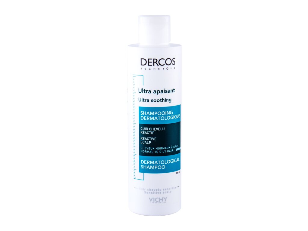 Vichy Dercos Ultra Soothing Dermatological Shampoo 200 ml - 200ml - Šampon