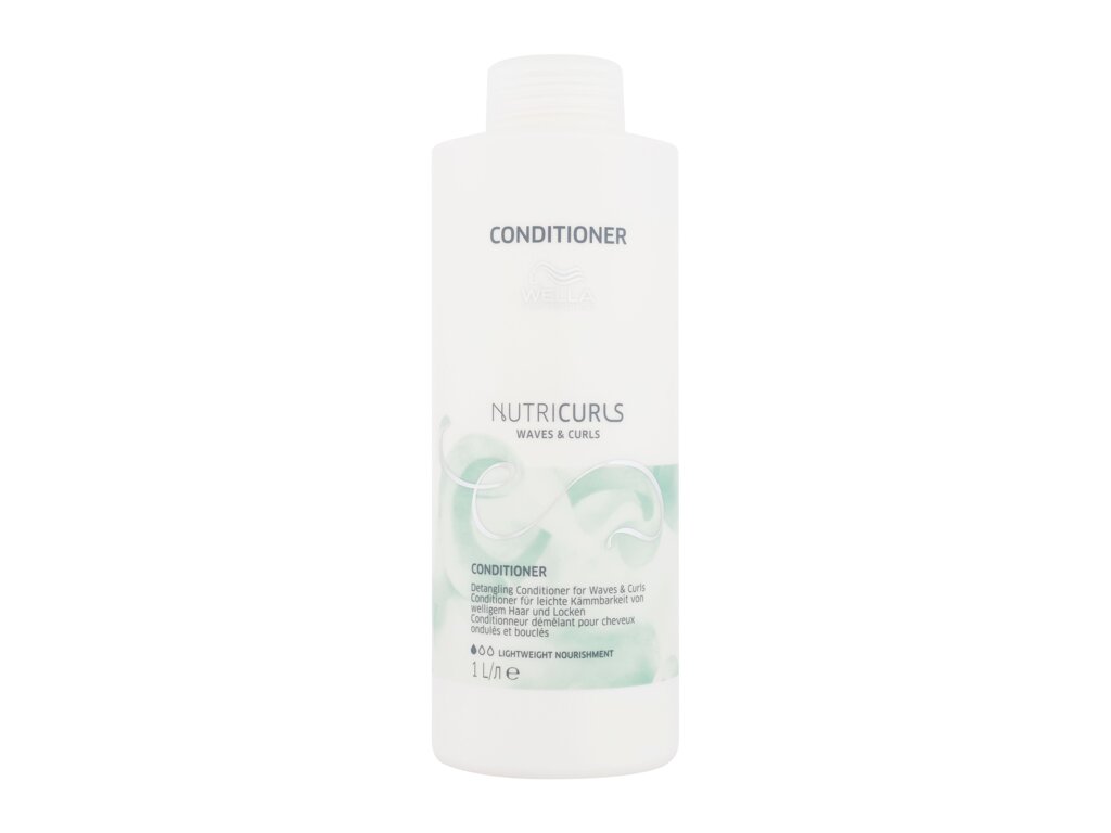 Wella Professionals NutriCurls Waves & Curls Detangling Conditioner 1000 ml - 1000ml - Kondicionér
