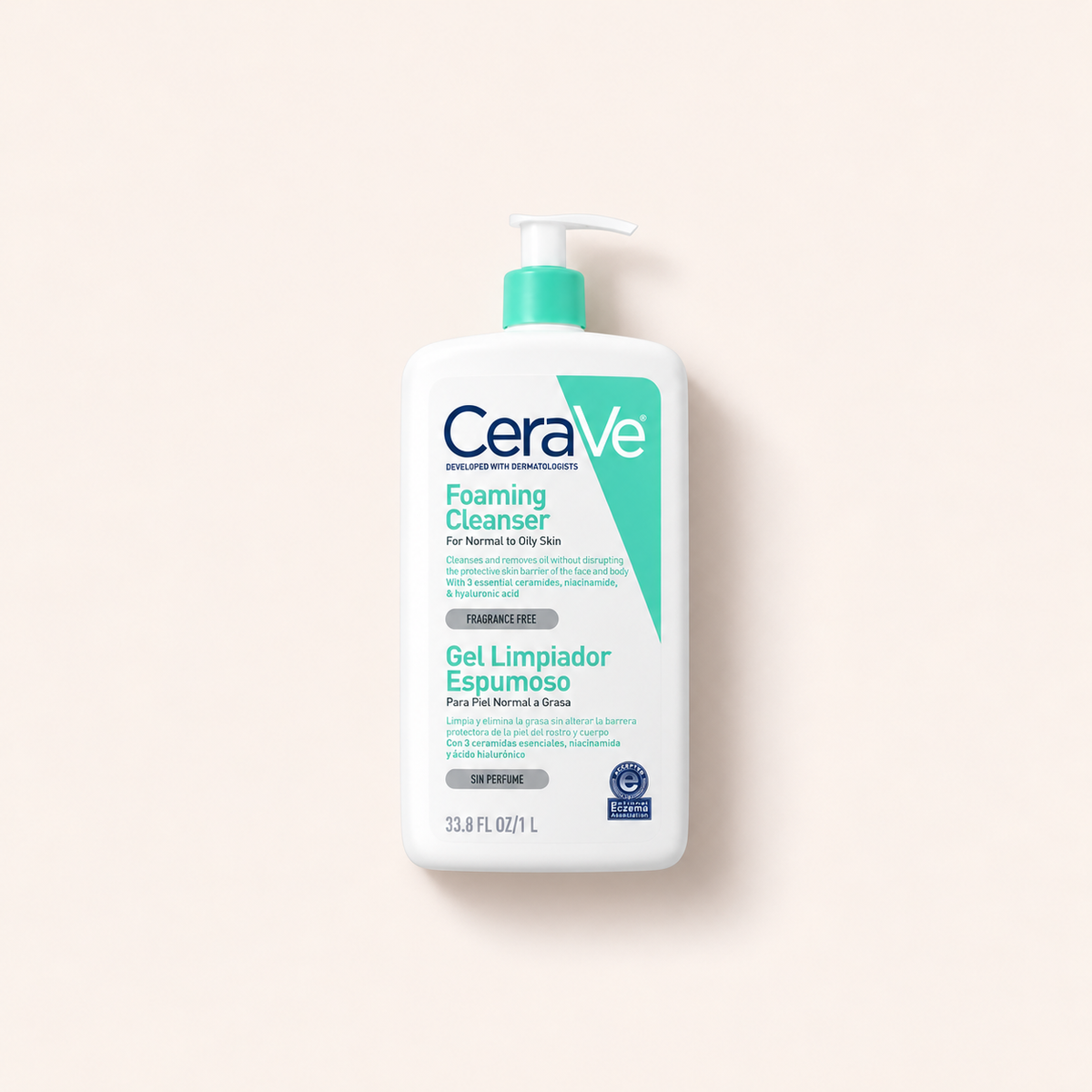 Titulní fotografie produktu CeraVe Facial Cleansers Foaming Cleanser 1000 ml – MrRizz