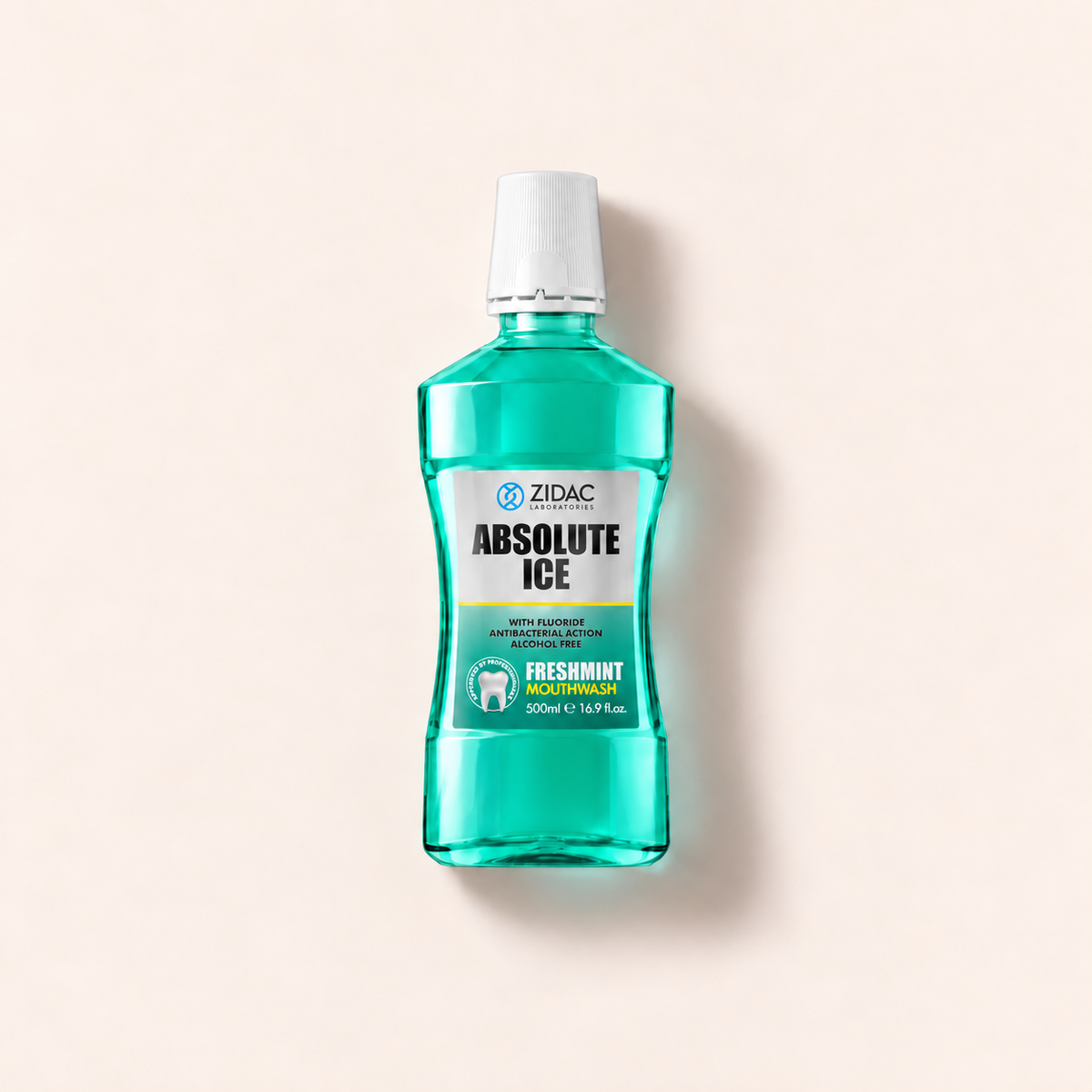 Titulní fotografie ústní vody Zidac Absolute Ice Freshmint 500 ml – MrRizz
