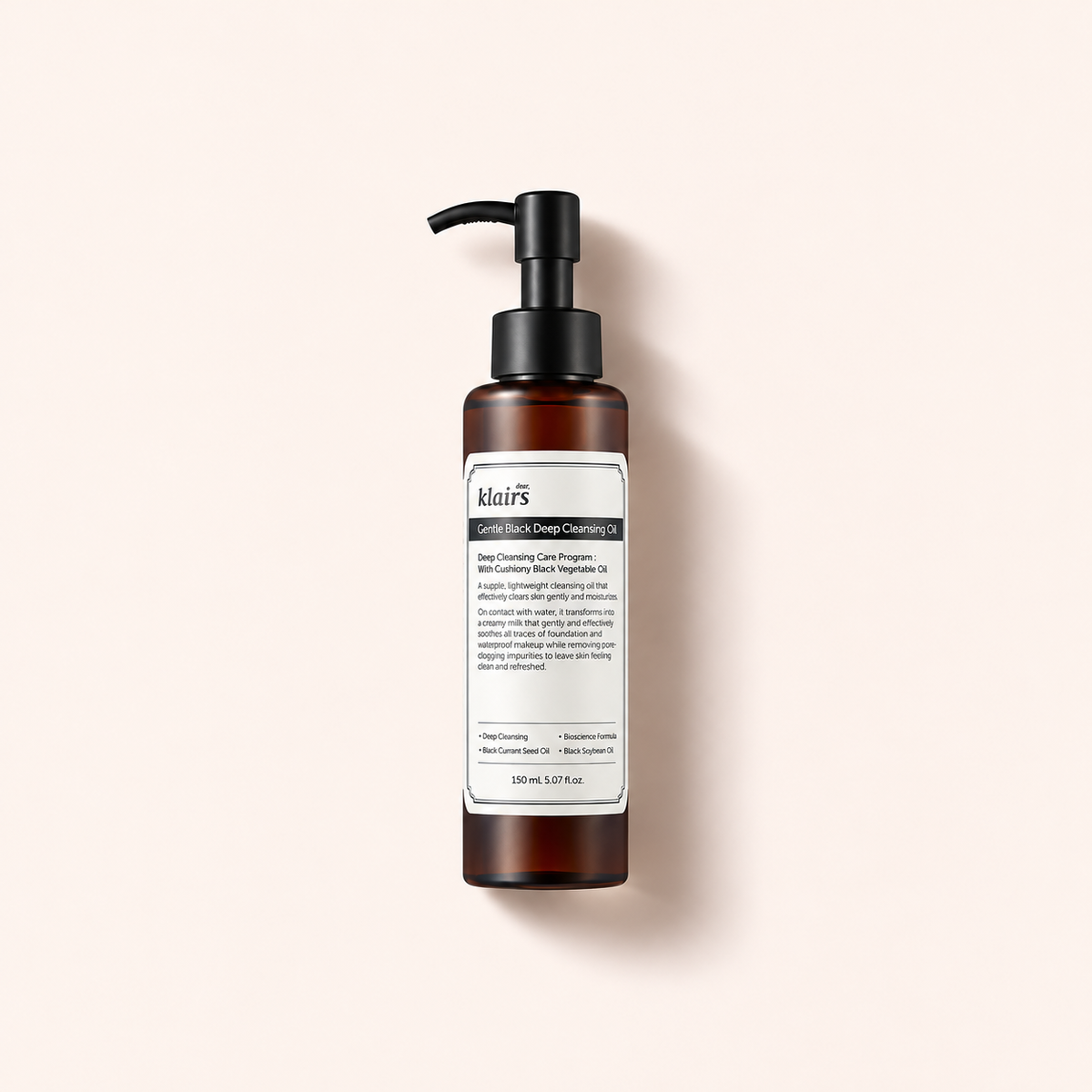 Dear, Klairs Gentle Black Deep Cleansing Oil 150 ml – MrRizz