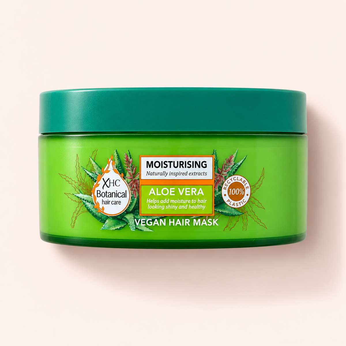 Produktová fotografie Xpel Botanical Aloe Vera Moisturising Vegan Hair Mask 300 ml – MrRizz